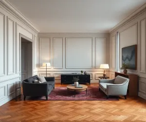 Klasyczne i eleganckie wykończenie mieszkania w Warszawie